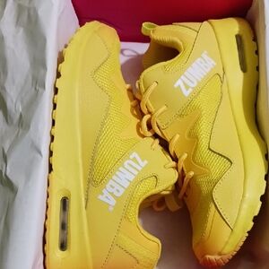 Zumba Fitness Unisex Yellow Sneakers